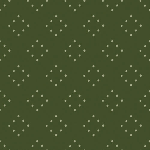HollyandPine Dots Green