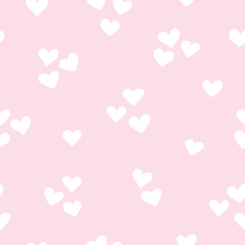 Hearts Light Pink