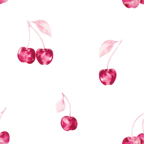 Simple Cherries Pink