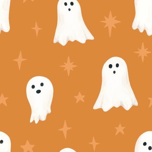 Little Boo Ghosts Orange