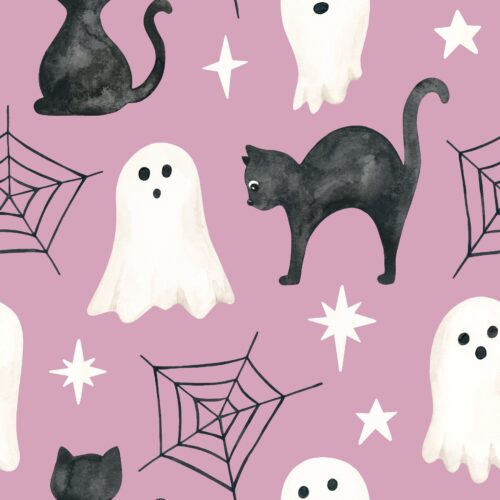 Little Boo Happyhalloween Purple