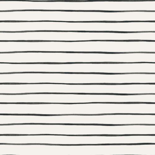 Little Boo Pinstripe Blackandcream