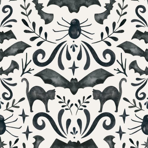 Little Boo Spooky Blackandcream