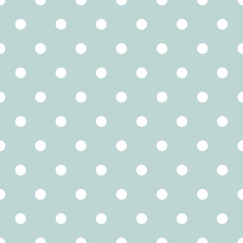 Love Doodles Polkadots Lightblue