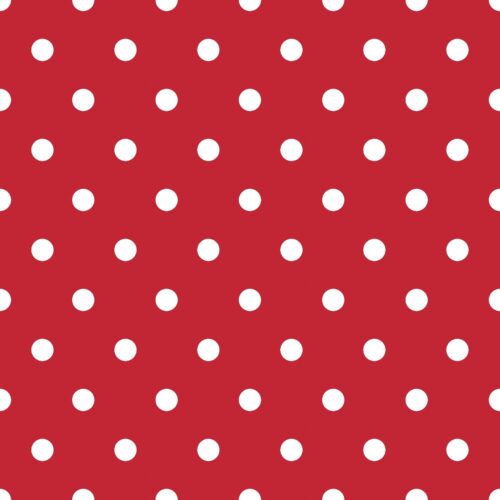Love Doodles Polkadots Red