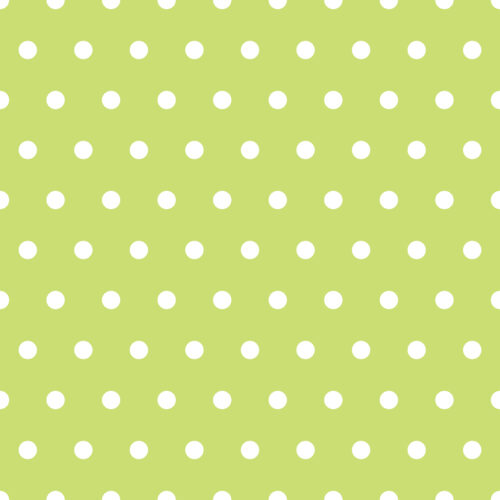 LuckyDay PolkaDot LimeGreen