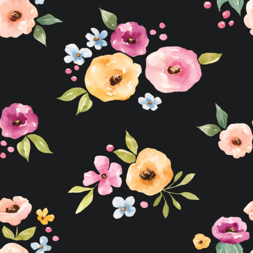 SimpleFloral Black