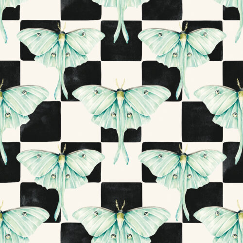 CR MoonlitHollow LunaMoth Checkered