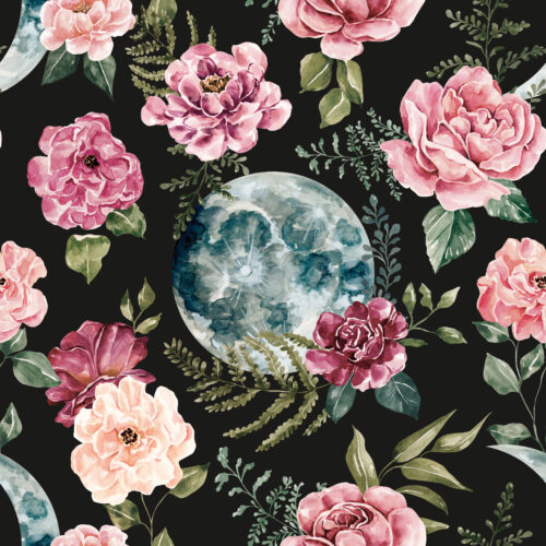 CR MoonlitHollow Moonlight Floral Dark