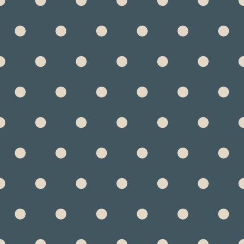 October Moon Dots Nightblue