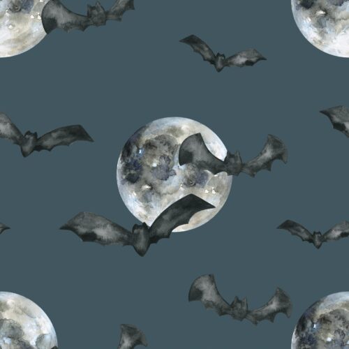 October Moon Moon Blue