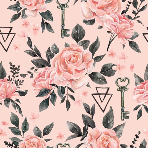 October Moon Roses Pink