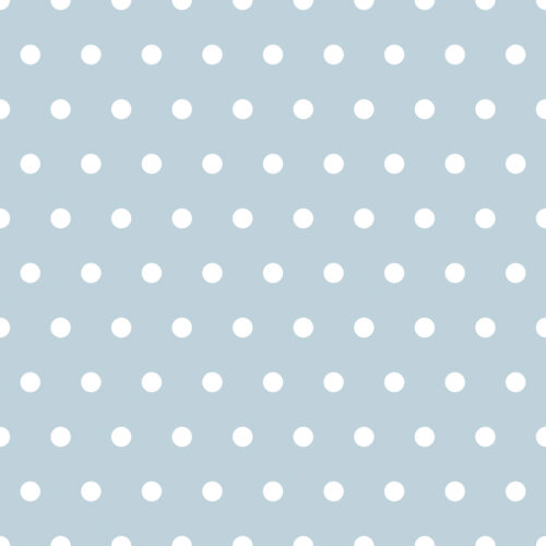 Light Blue Polka Dot