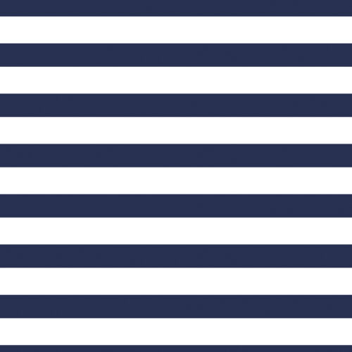 Navy Blue and White Stripe