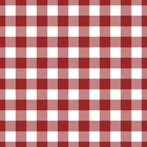 Red and White Gingham 6x6