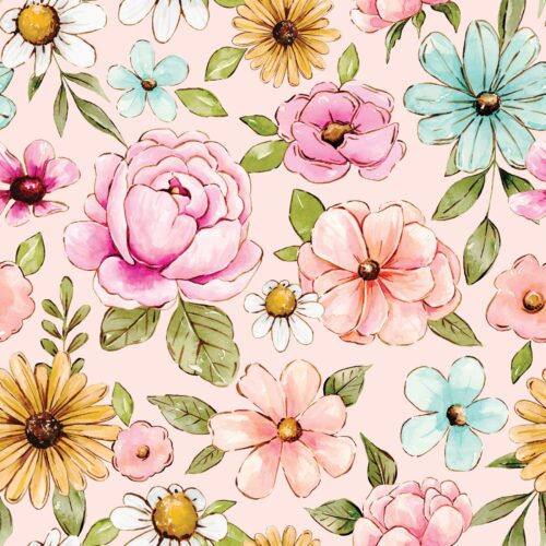 Penelope Flowers Pink