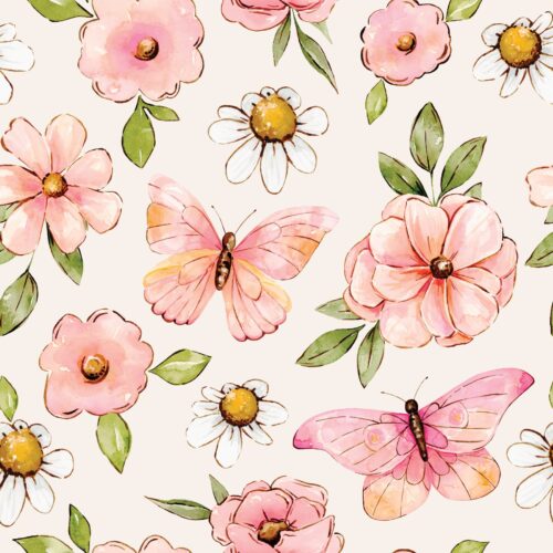 Penelope Pinkfloral Cream