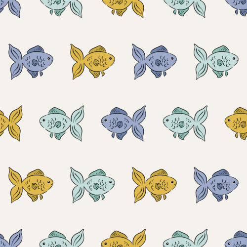 CR PetShop Goldfish BlueYellow