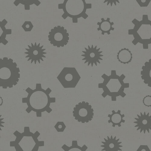 Retro Gray NutsandBolts