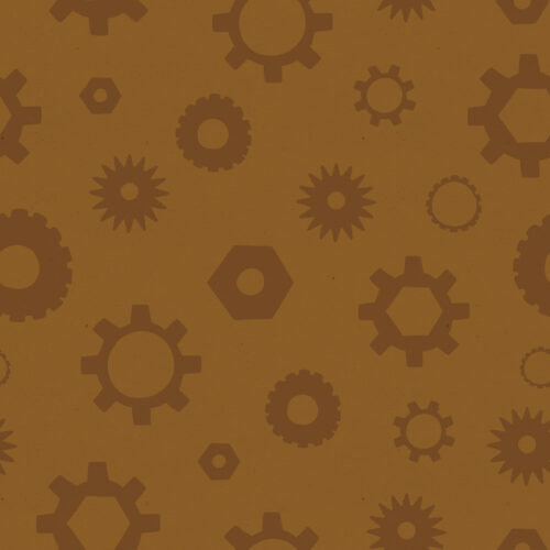 Retro Orange NutsandBolts