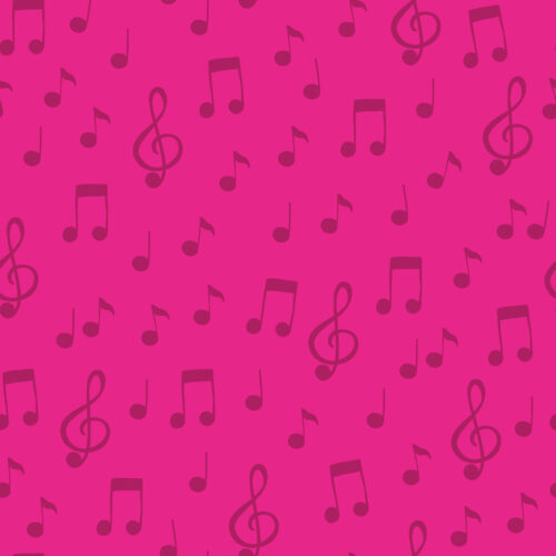 MusicNotes Pink