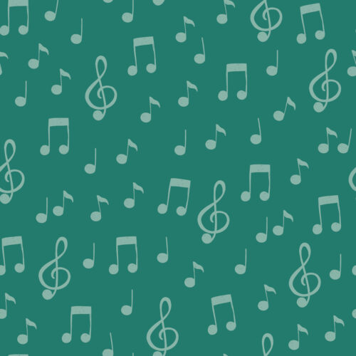 MusicNotes Teal
