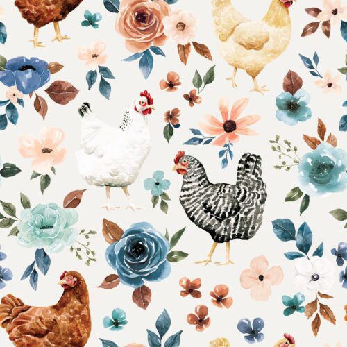 Rust and Royal Chickenfloral Cream