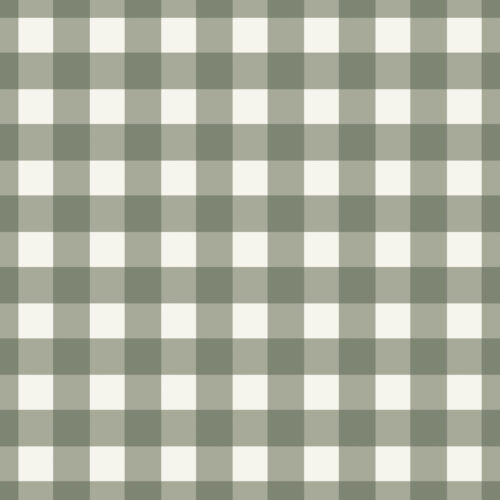 Spring Reverie Green Gingham