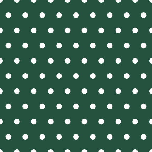 Lucky Day Dark Green Polka Dot