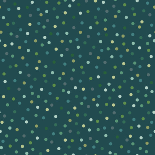 Lucky Day Mini Dots on Green