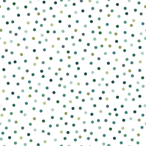 Lucky Day Mini Dots on White