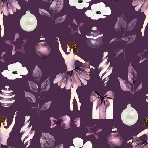 Sugar Plum Christmas Darkpurple