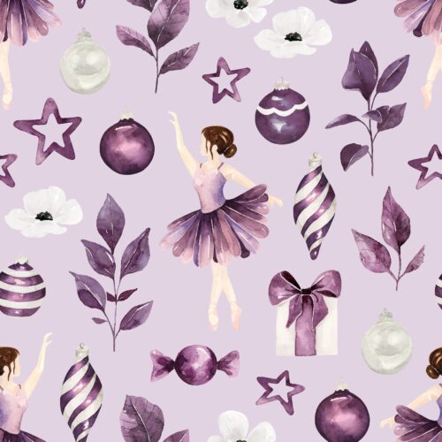 Sugar Plum Christmas Lightpurple