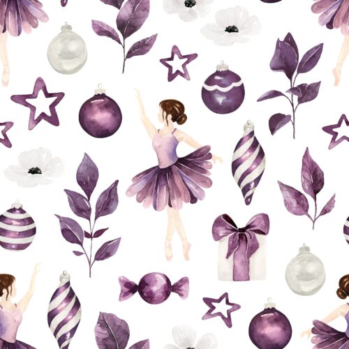 Sugar Plum Christmas White