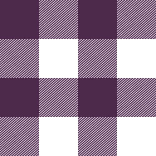 Sugar Plum Christmas Plaid Purple