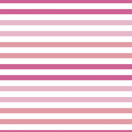 Summer Hydrangea Pink Stripes