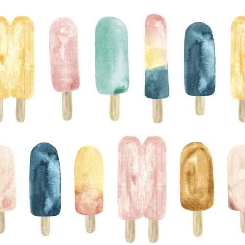 Colorful Popsicles
