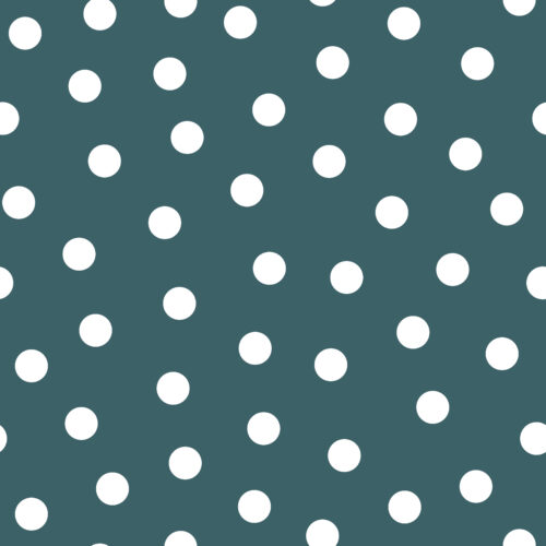 Teal Summer Polka Dot