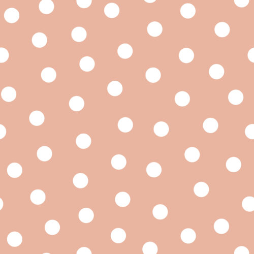 Watermelon Pink Summer Polka Dot