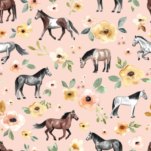 Horses Pink