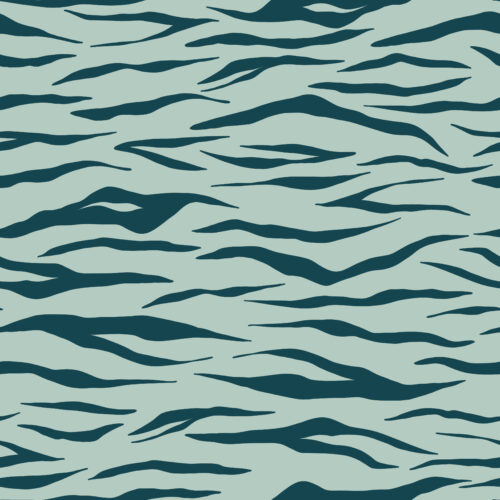 TigerStripe Teal