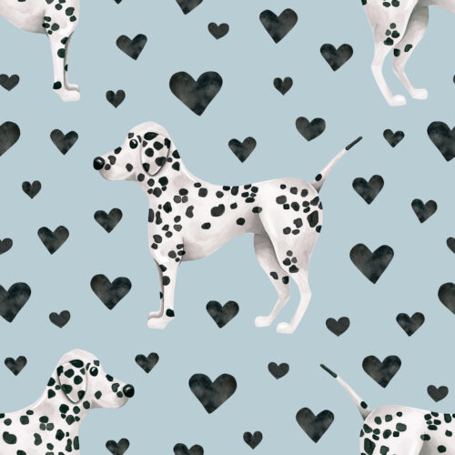 PuppyLove Dalmatian Blue