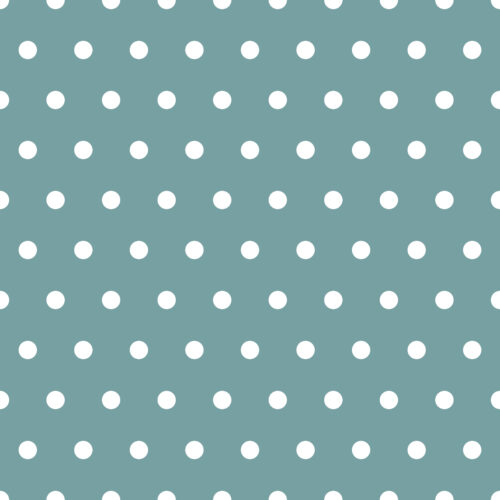 Valentines Blue Polka Dots
