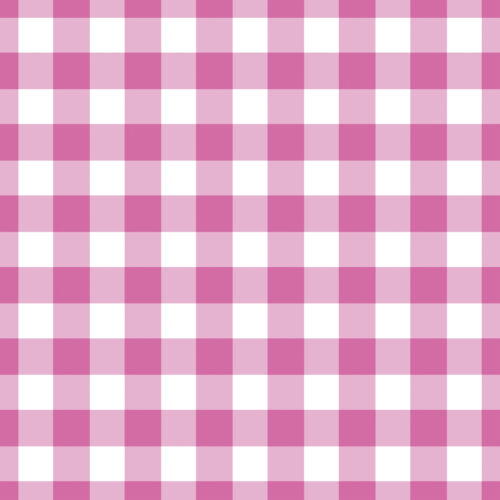 Valentines Hot Pink Gingham