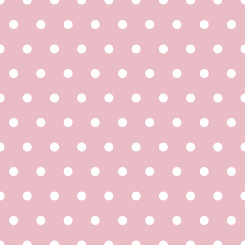 Valentines Pink Polka Dots
