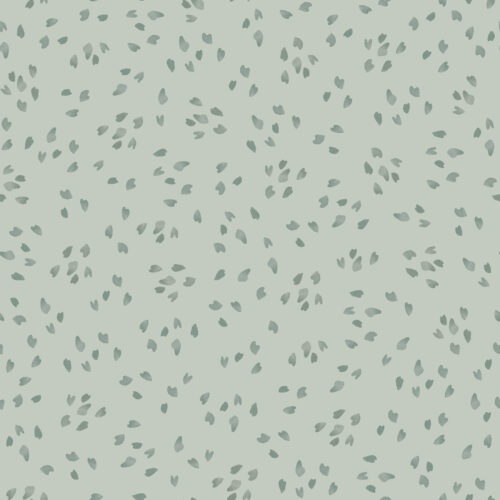 Mint Blue Boho Heart Confetti