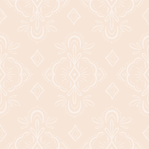 Vintage Spring Pink Delicate Ornate