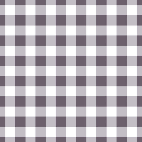 Vintage Spring Purple Gingham