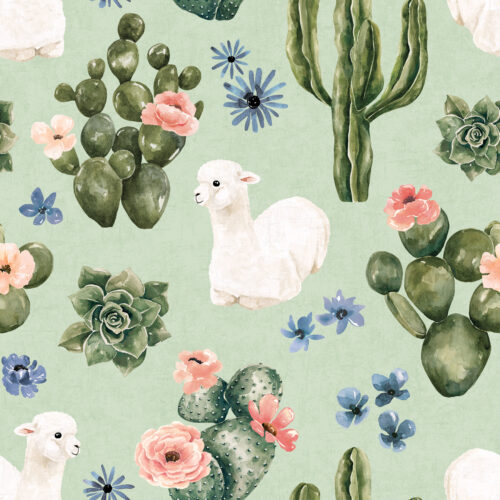 Wanderlust DesertLlama Mint