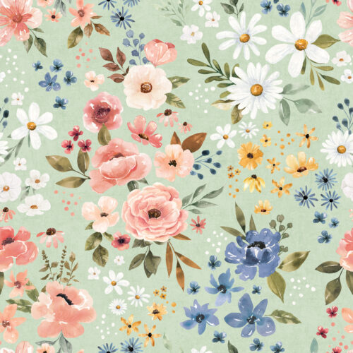 Wanderlust Floral Mint